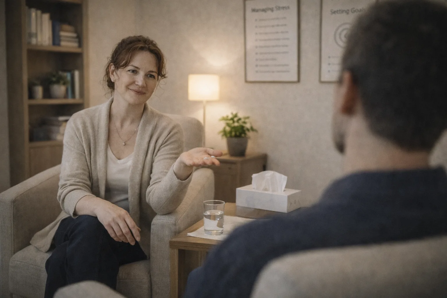 Сеанс психотерапии